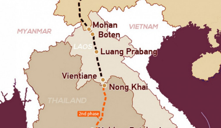 ដំណើរការសាងសង់ផ្លូវដែកចិន-ឡាវ សម្រេចបាន ៩០ភាគរយ ទោះជាប្រឈមវិបត្តិកូវីដ