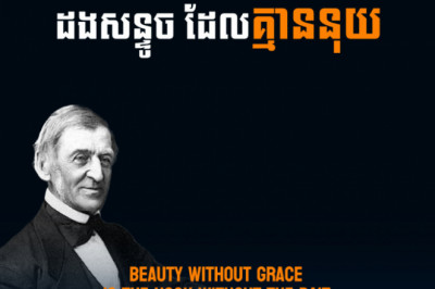 Ralph Waldo Emerson - Beauty without grace is the hook without the bait.