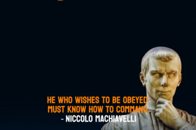 Niccolò Machiavelli - He who wishes to be obeyed must know how to command.