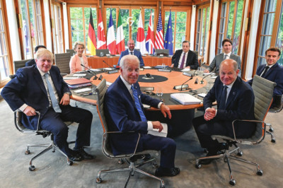 ក្រុមប្រទេស G7 នឹងរៃប្រាក់ ៦០០ពាន់លានដុល្លារ ដើម្បីប្រជែងគម្រោង ខ្សែក្រវ៉ាត់និងផ្លូវរបស់ចិន